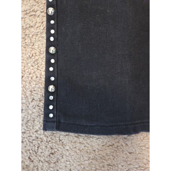 Western Ethics Classic Black Studded Cowgirl Extra Long Jeans, Women's Size 4 - Picture 14 of 14